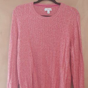 Bright woven style sweater